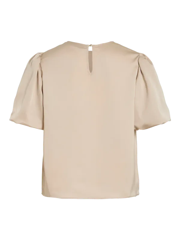ELLETTE TOPP M/PUFFERM - CHAMPAGNE