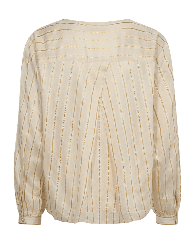 SIMI BLUSE M/STRIPER - MOONBEAM