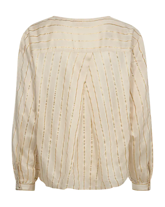 Hovedbilde SIMI BLUSE M/STRIPER - MOONBEAM