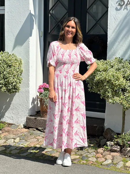 Hovedbilde ROMEO VISCOSE KJOLE - CERISE
