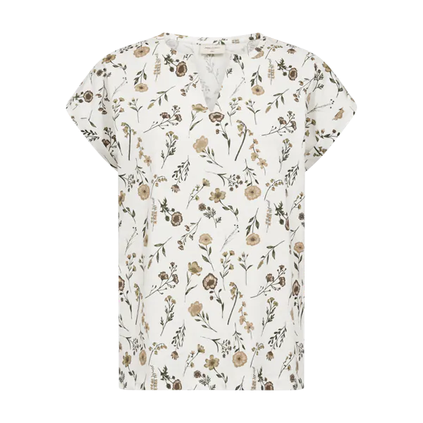 Hovedbilde VIVA TOPP FLOWER - OFFWHITE/SAND