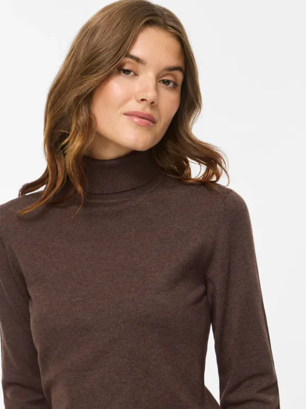 MALU ROLL NECK - BRUN MELERT 