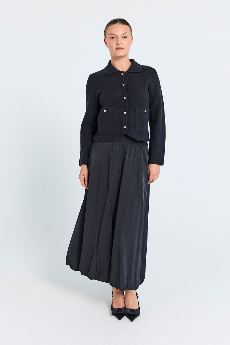 ZANA CARDIGAN - SORT