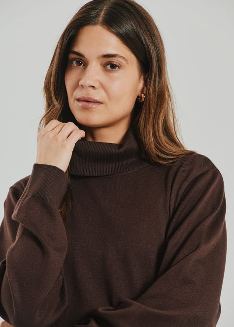 Hovedbilde KATIE LOOSE FIT GENSER - BRUN