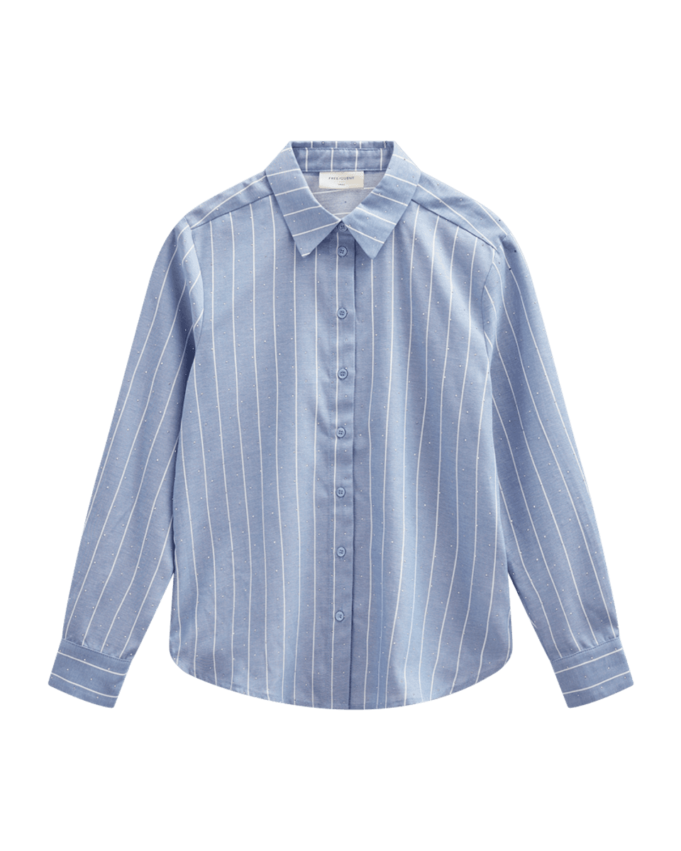 SOLLY SHIRT - HIMMELBLÅ