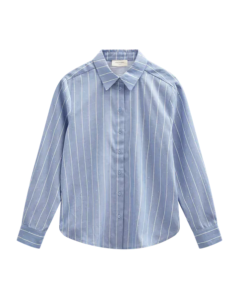 Hovedbilde SOLLY SKJORTE STRIPET - HIMMELBLÅ