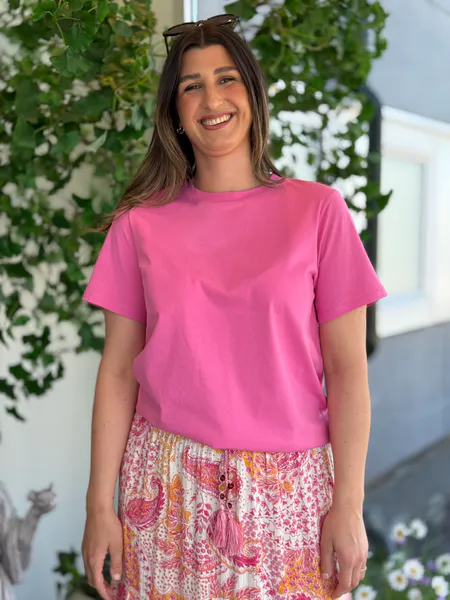 Hovedbilde RIA T-SHIRT - CERISE