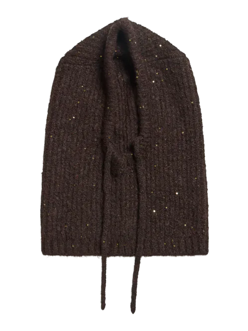 Hovedbilde KENZIA BALACLAVA - BRUN MELERT