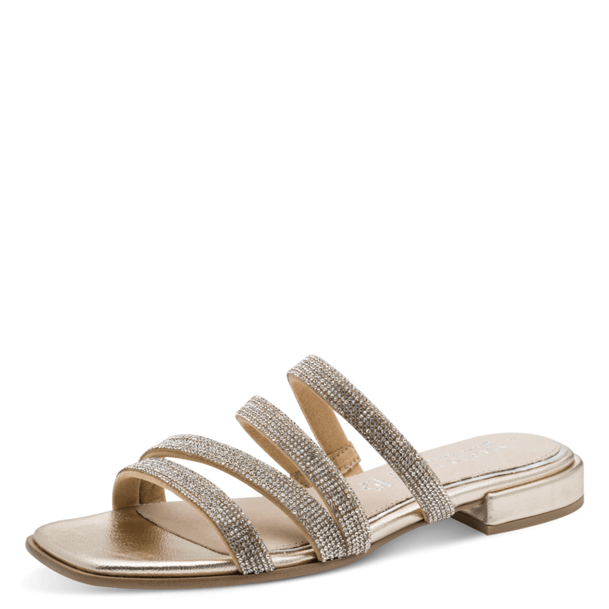 SANDAL M/STRASS - GULL