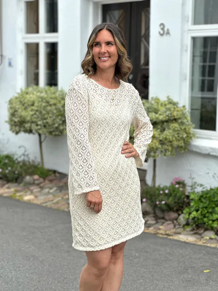 Hovedbilde ZENA STRIKKET KJOLE  - BIRCH