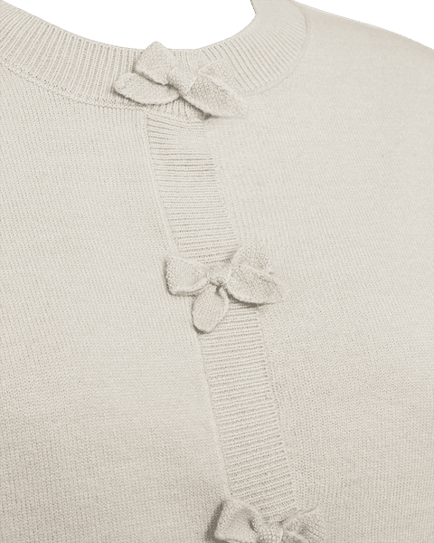 Hovedbilde TESSA CARDIGAN M/BOW - MOONBEAM