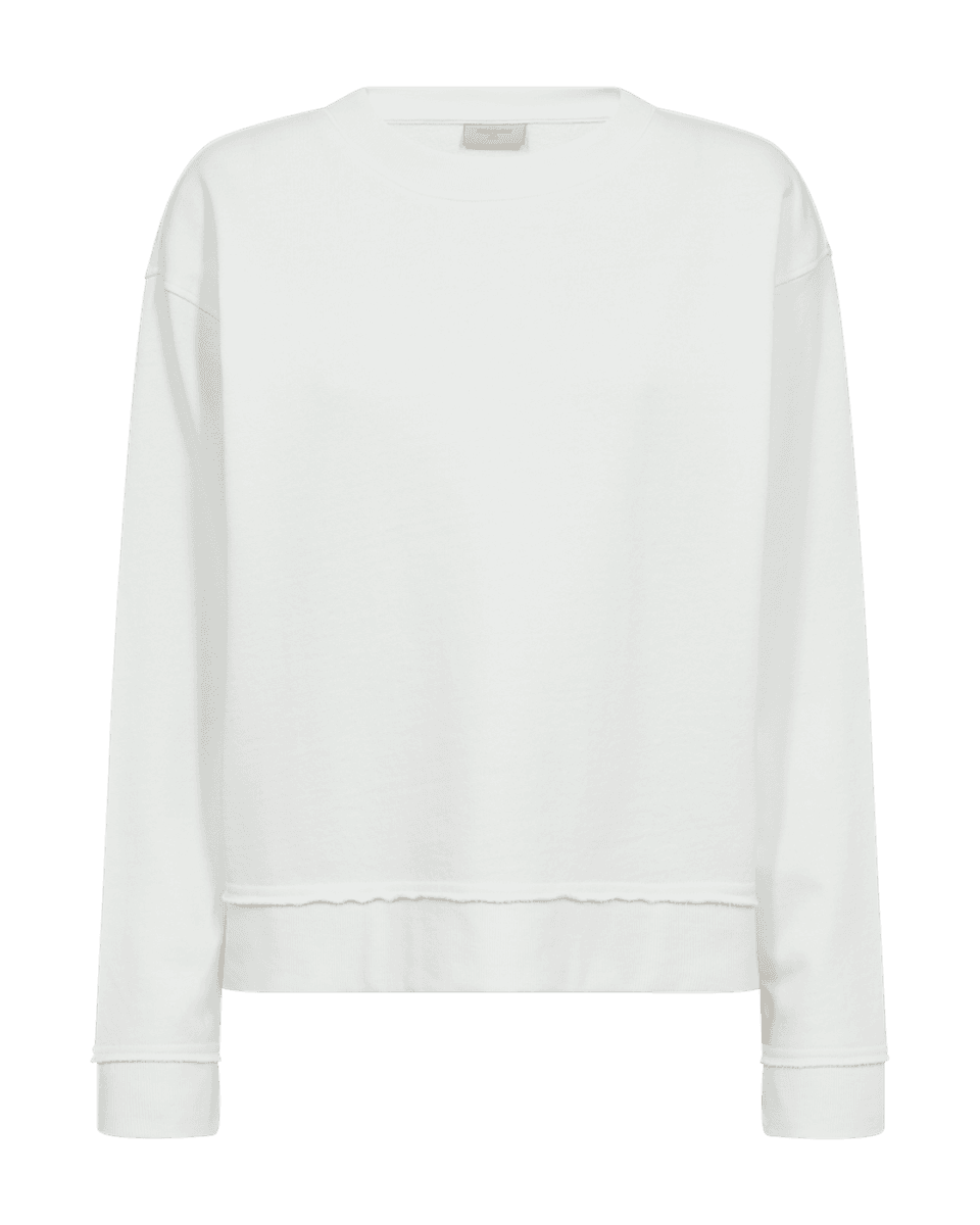 SAFAR SWEAT GENSER - OFFWHITE