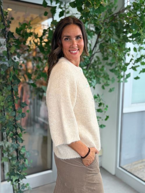 Hovedbilde LULU CARDIGAN - MOONBEAM