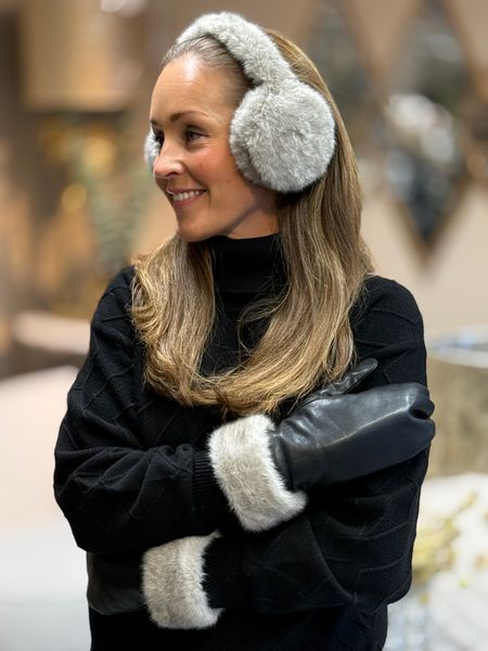 Hovedbilde JUTLANDIA FAKE FÛR ØREVARMERE - GREIGE