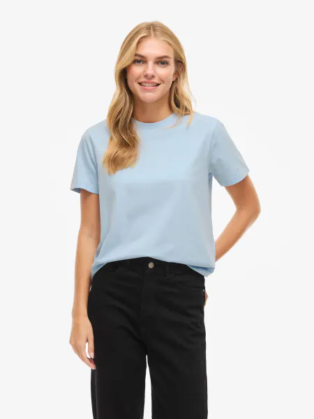 Hovedbilde NORA T-SHIRT - LYSBLÅ