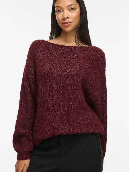 Hovedbilde MARLEY KNIT PULLOVER - PLOMME