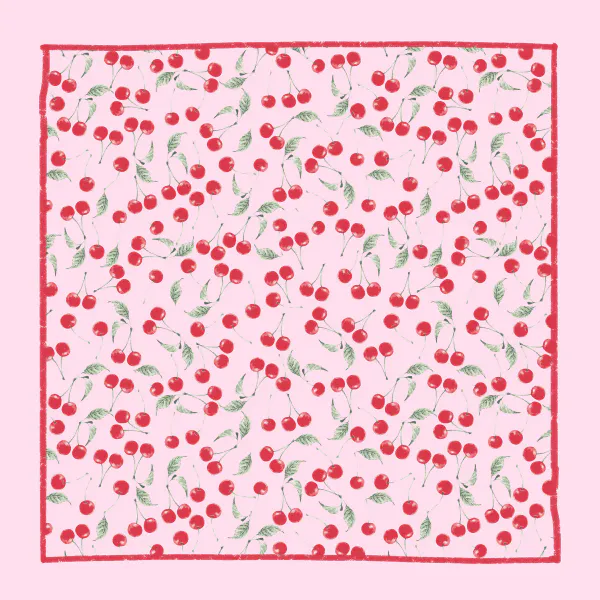 Hovedbilde ANNY SILKELOOK SKJERF - ROSE/CHERRY