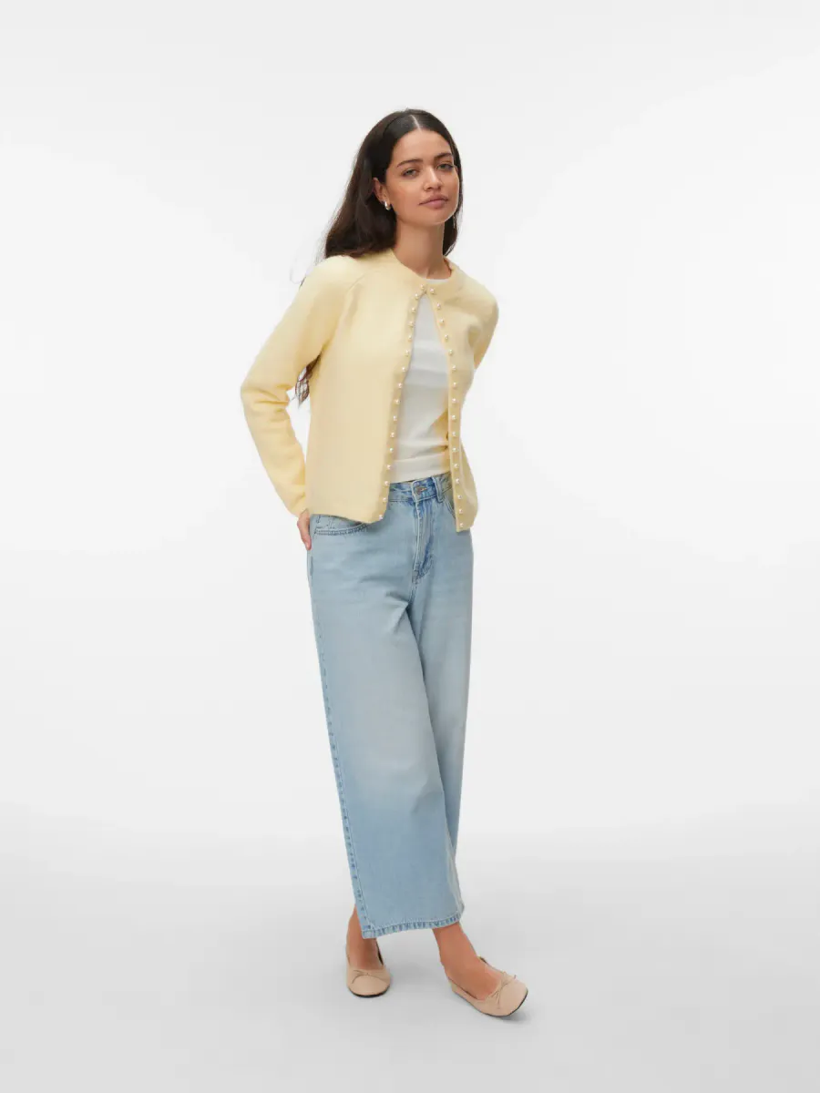 MAGALENE CARDIGAN - GUL