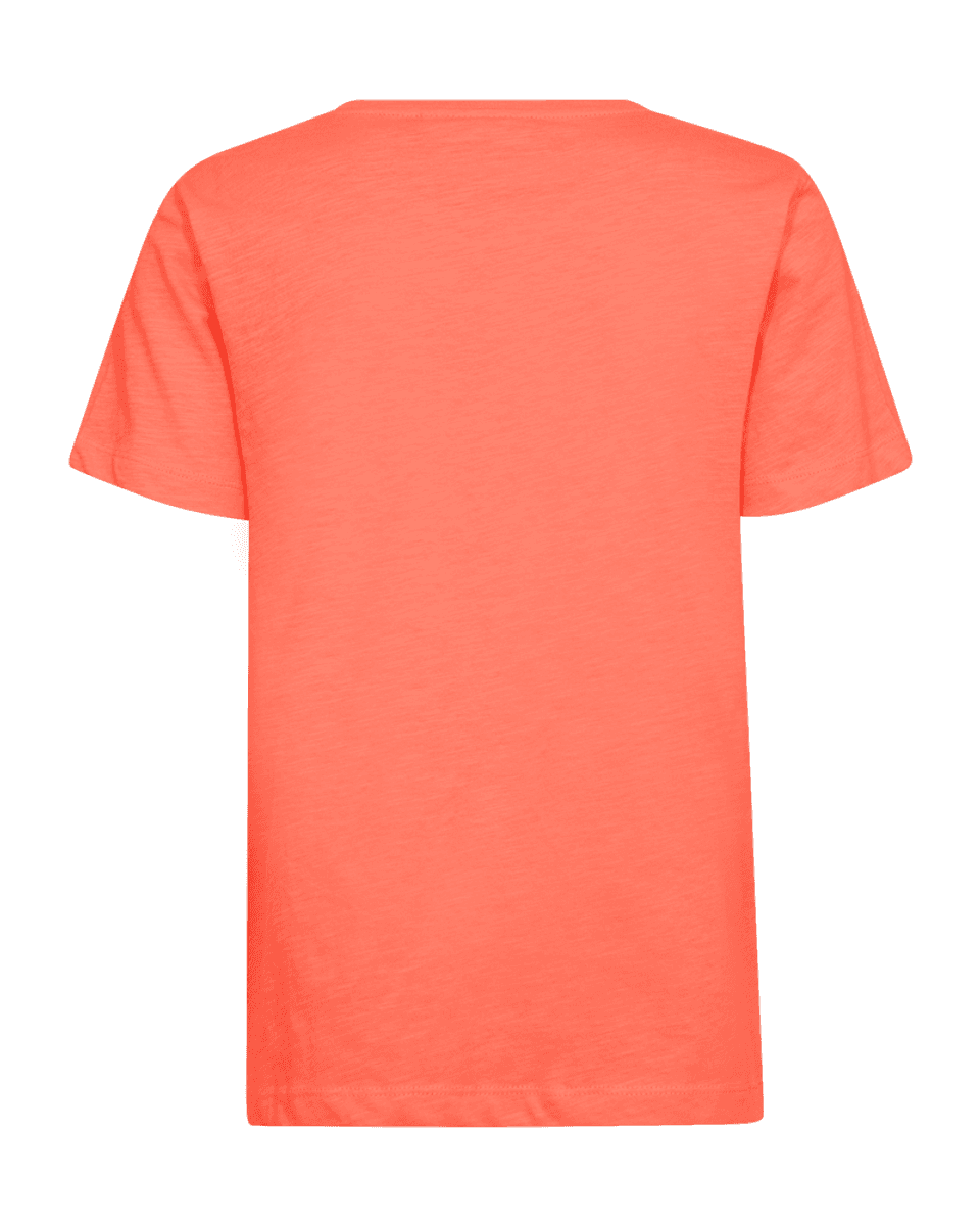VIVA T-SHIRT RUND HALS - ORANGE