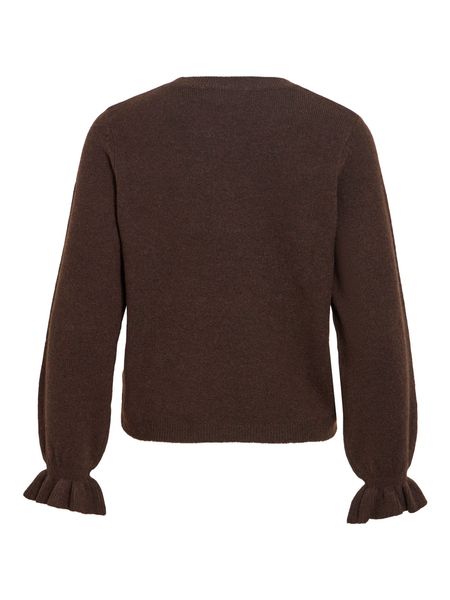 Hovedbilde KEHLA KNIT TOP GENSER - BRUN