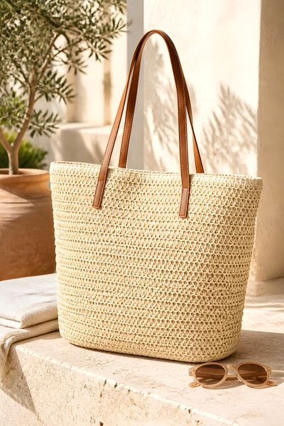 Hovedbilde SISSO SHOPPING BAG - NATUR