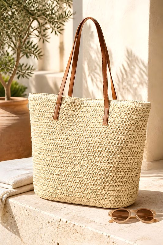 SISSO SHOPPING BAG - NATUR