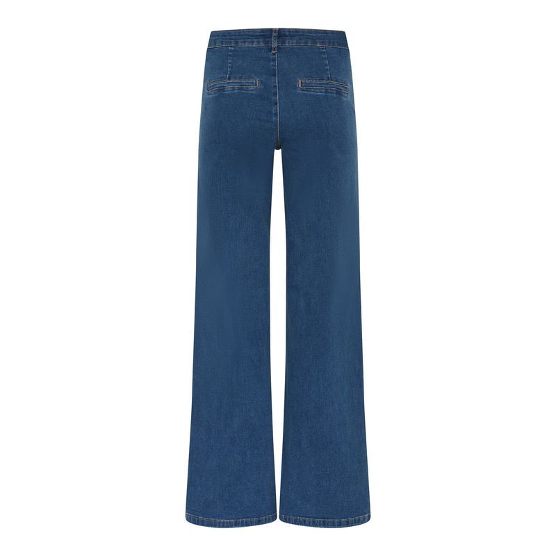 CHINO FLARE RETT JEANS 80 - MEDIUM DENIM 