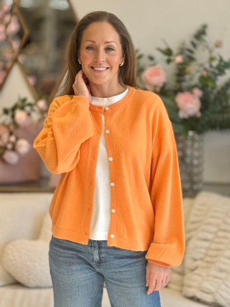 Hovedbilde NAOMI CARDIGAN - ORANGE