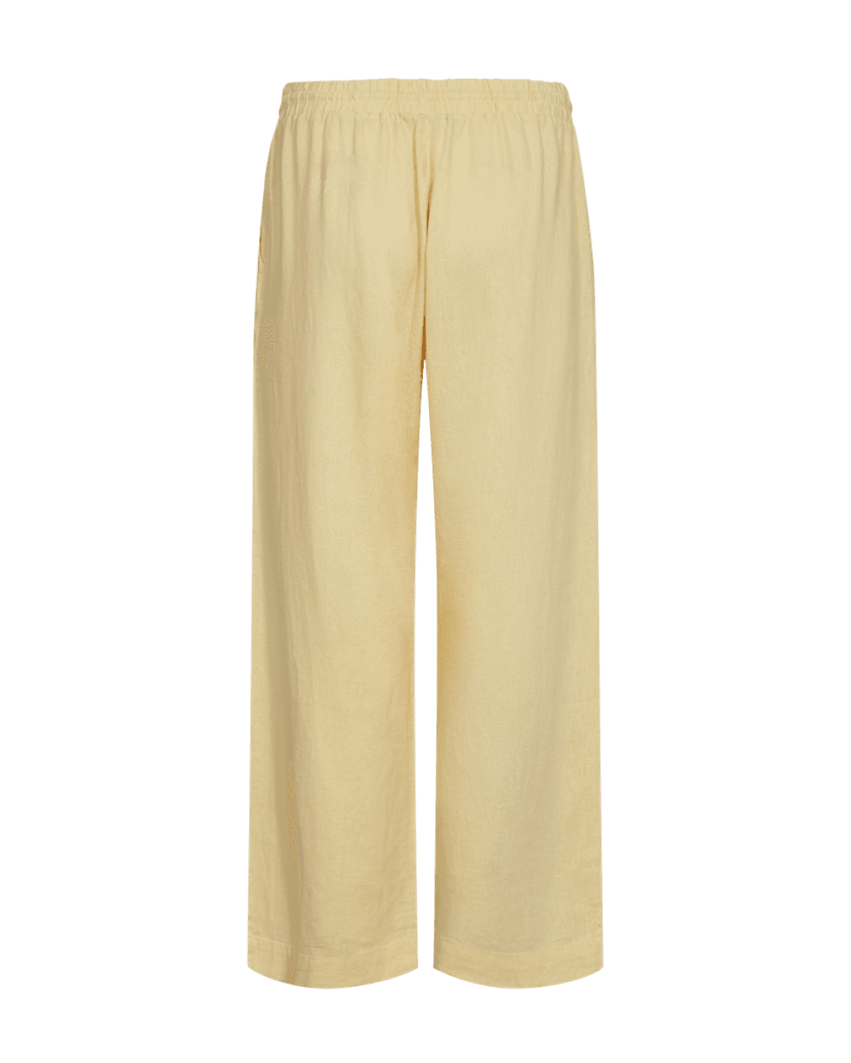 LAVA LIN/VISCOSE BUKSE ANKEL  - GOLDEN HAZE