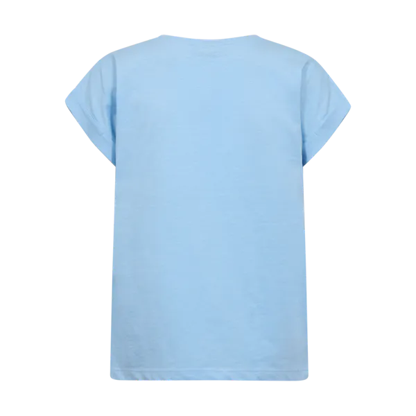 Hovedbilde VIVA T-SHIRT - HIMMELBLÅ