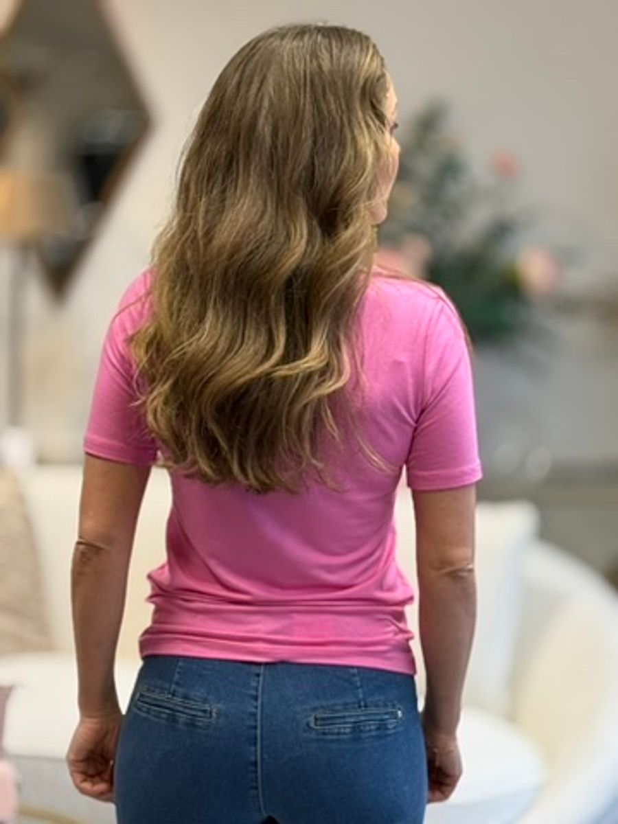 LIANA T-SHIRT - ROSA