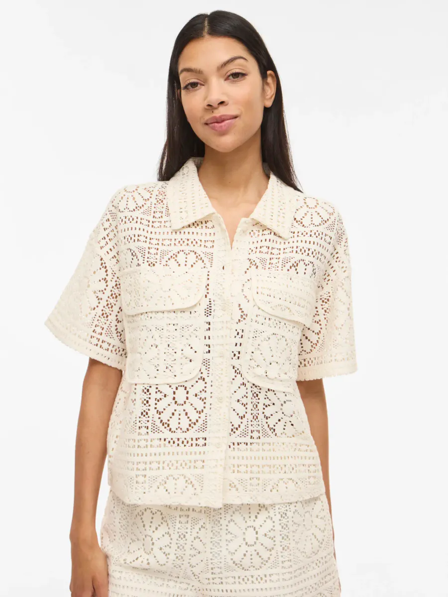 MERINDA JAKKE 2/4 ERM - CREAM