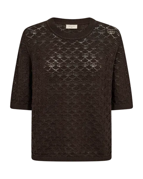 Hovedbilde CLARRY GENSER DIAMANTSTRIKK - BRUN