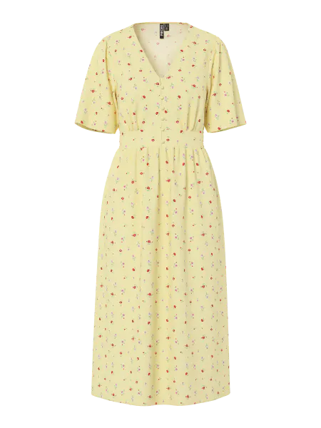 Hovedbilde TALA KJOLE FLOWER - GUL