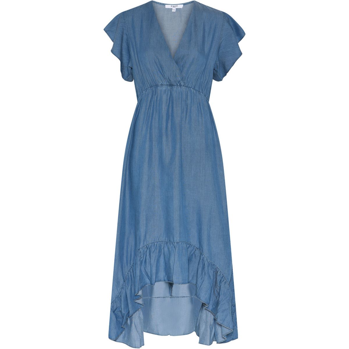 MALOU KJOLE DENIM LOOK - BLUE DENIM