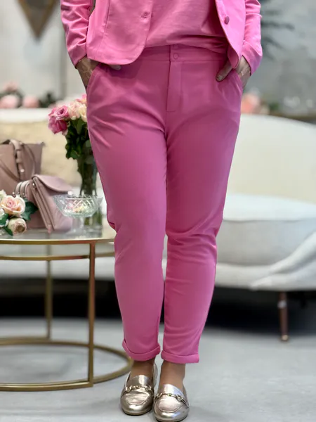 Hovedbilde NANNI CHINOS BUKSE - CERISE