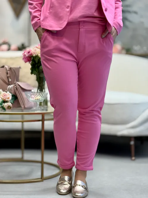 Hovedbilde NANNI CHINOS BUKSE - CERISE