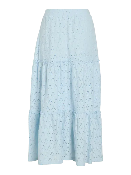 Hovedbilde AMALINA MAXI SKJØRT - LYS BLÅ