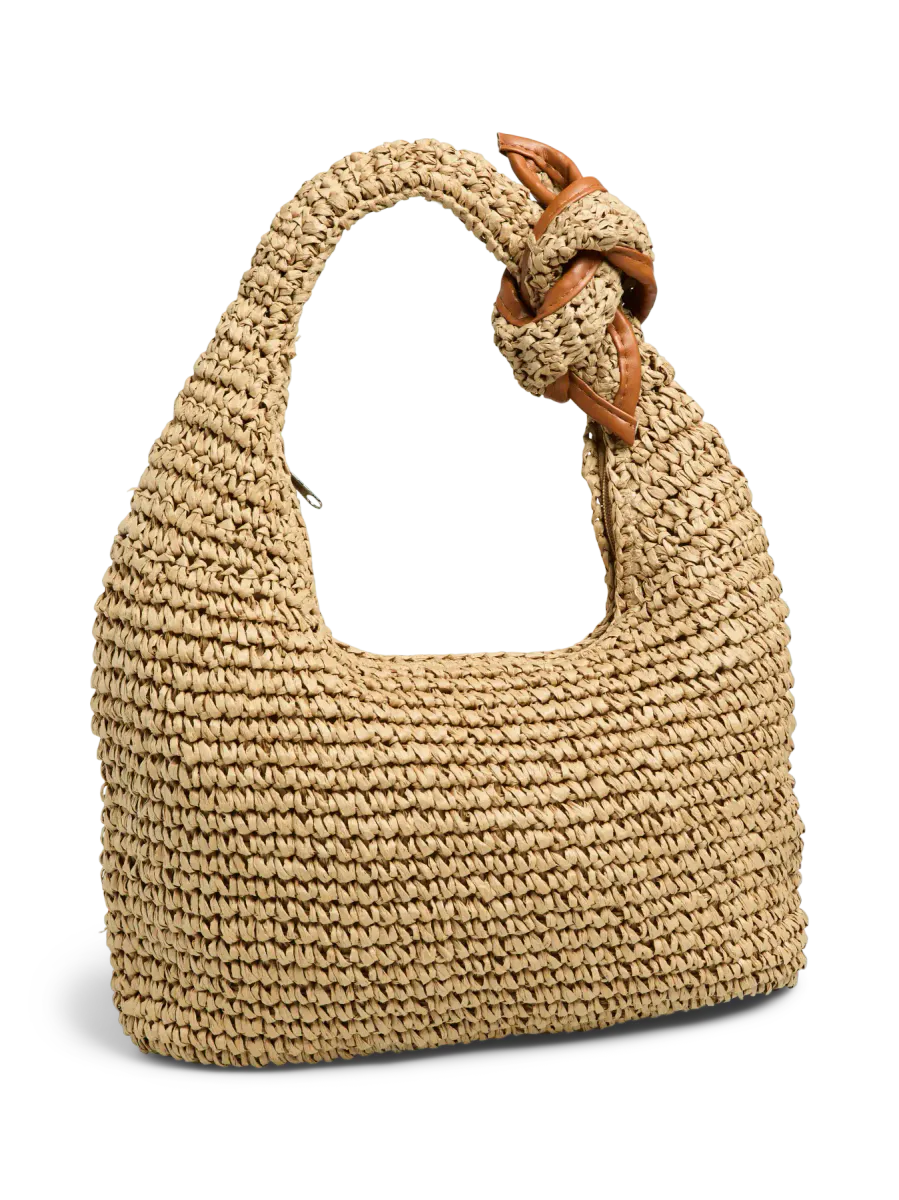 KANALA VESKE - NATUR/COGNAC
