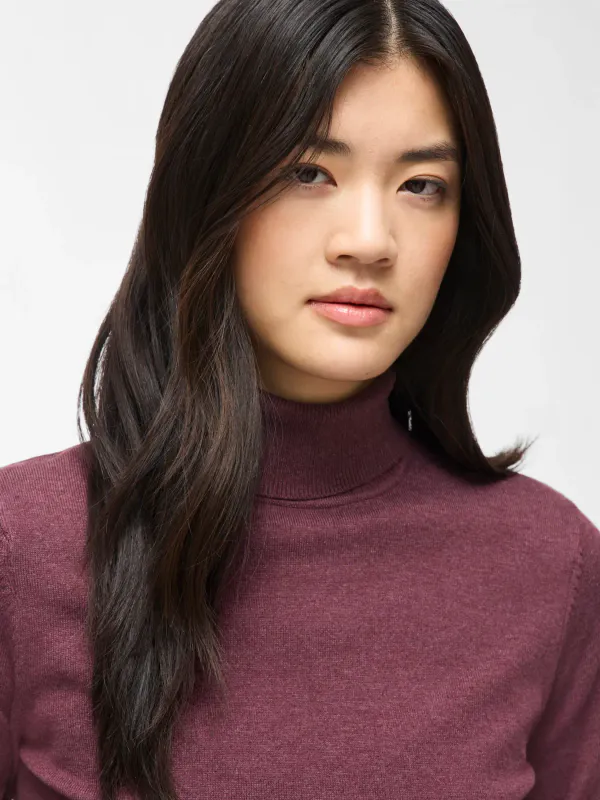 MALU ROLL NECK - PLOMME