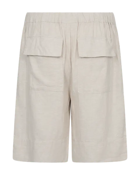 Hovedbilde LAVA LIN/VISCOSE CULOTT SHORTS - MOONBEAM MELERT