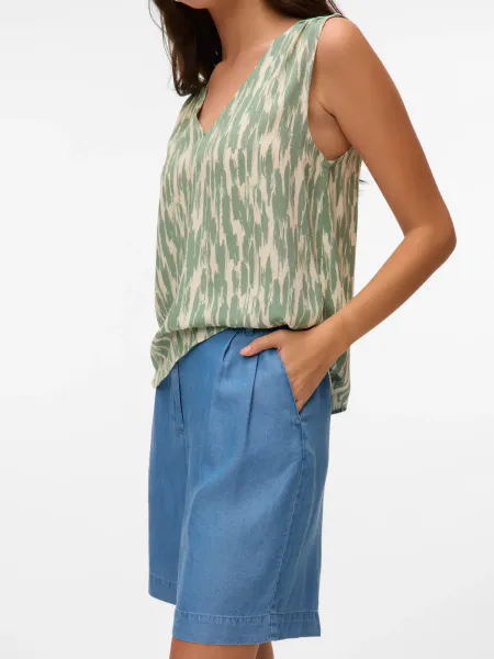 Hovedbilde FLEUR TENCEL SHORTS - MEDIUM BLÅ