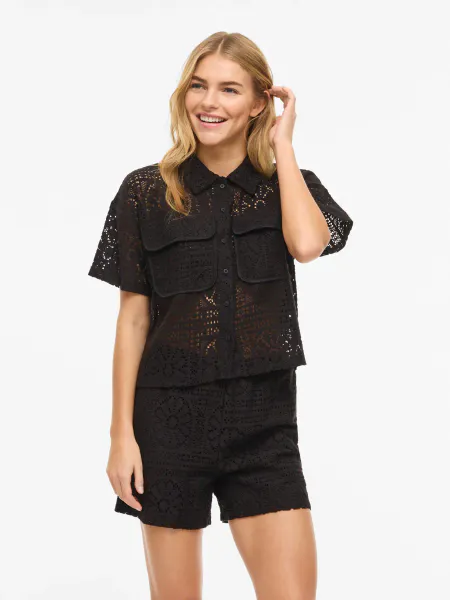 Hovedbilde MERINDA JAKKE 2/4 ERM - SORT