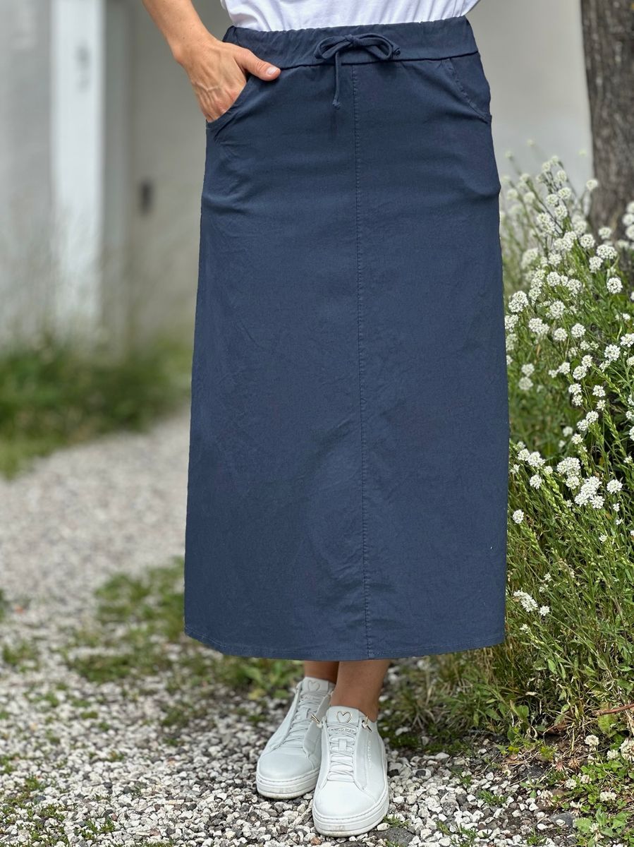 MAGIC STRETCHY SKJØRT - NAVY
