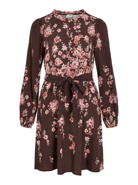 Hovedbilde ELMA KJOLE FLOWERS - BRUN
