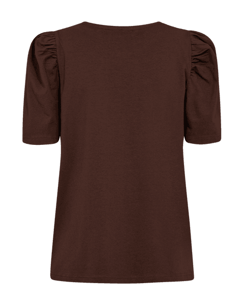 Hovedbilde FENJA T-SHIRT M/PUFFERM - BRUN