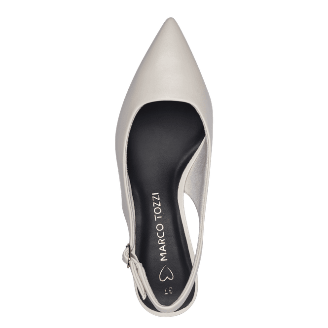Hovedbilde PUMPS SNERTEN HÆL M/SLINGBACK - CREAM