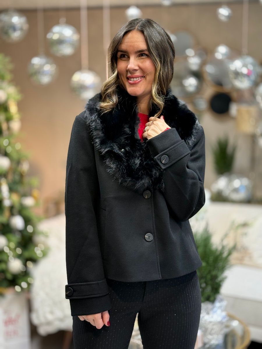 FUSKEPELS KRAGE - SORT