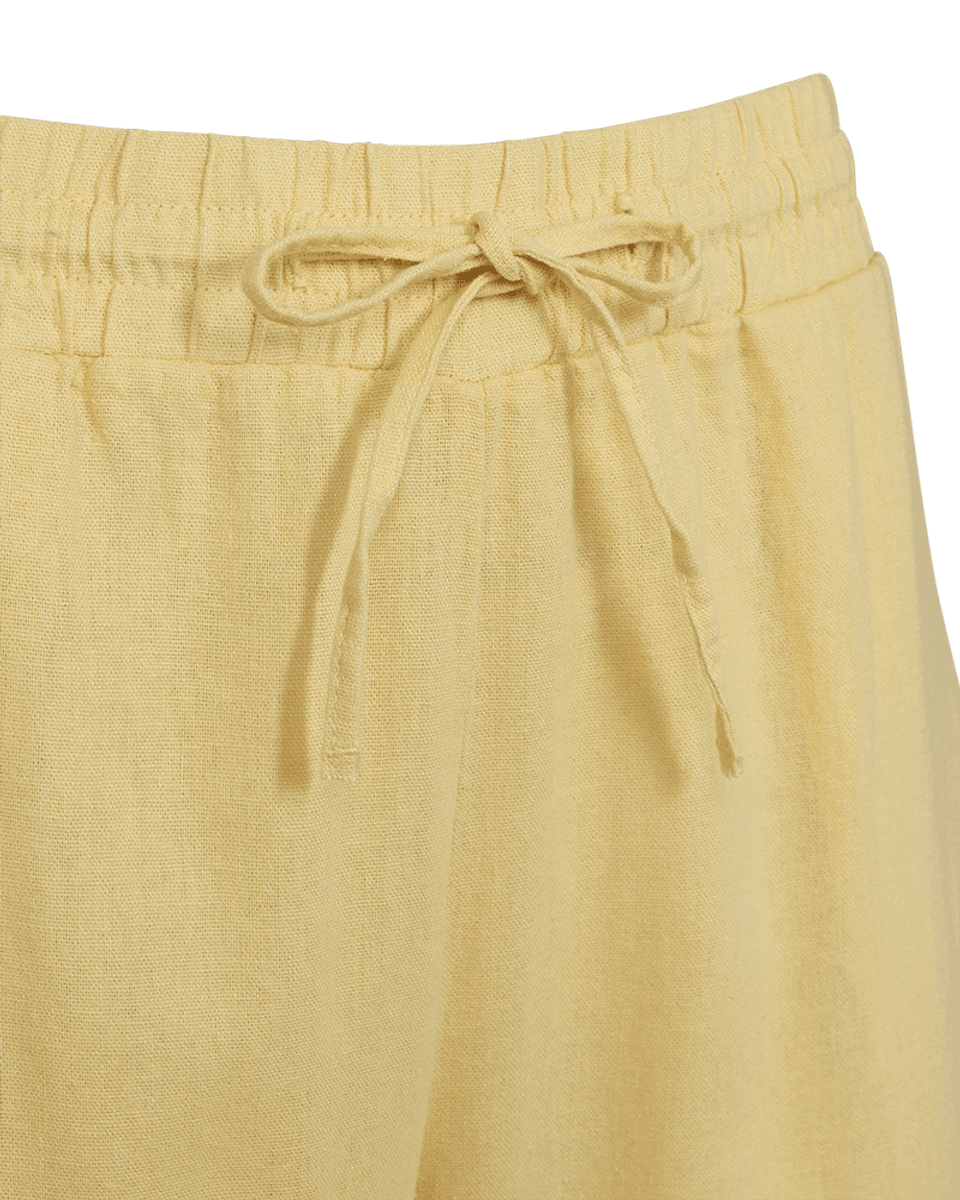 LAVA LIN/VISCOSE BUKSE ANKEL  - GOLDEN HAZE