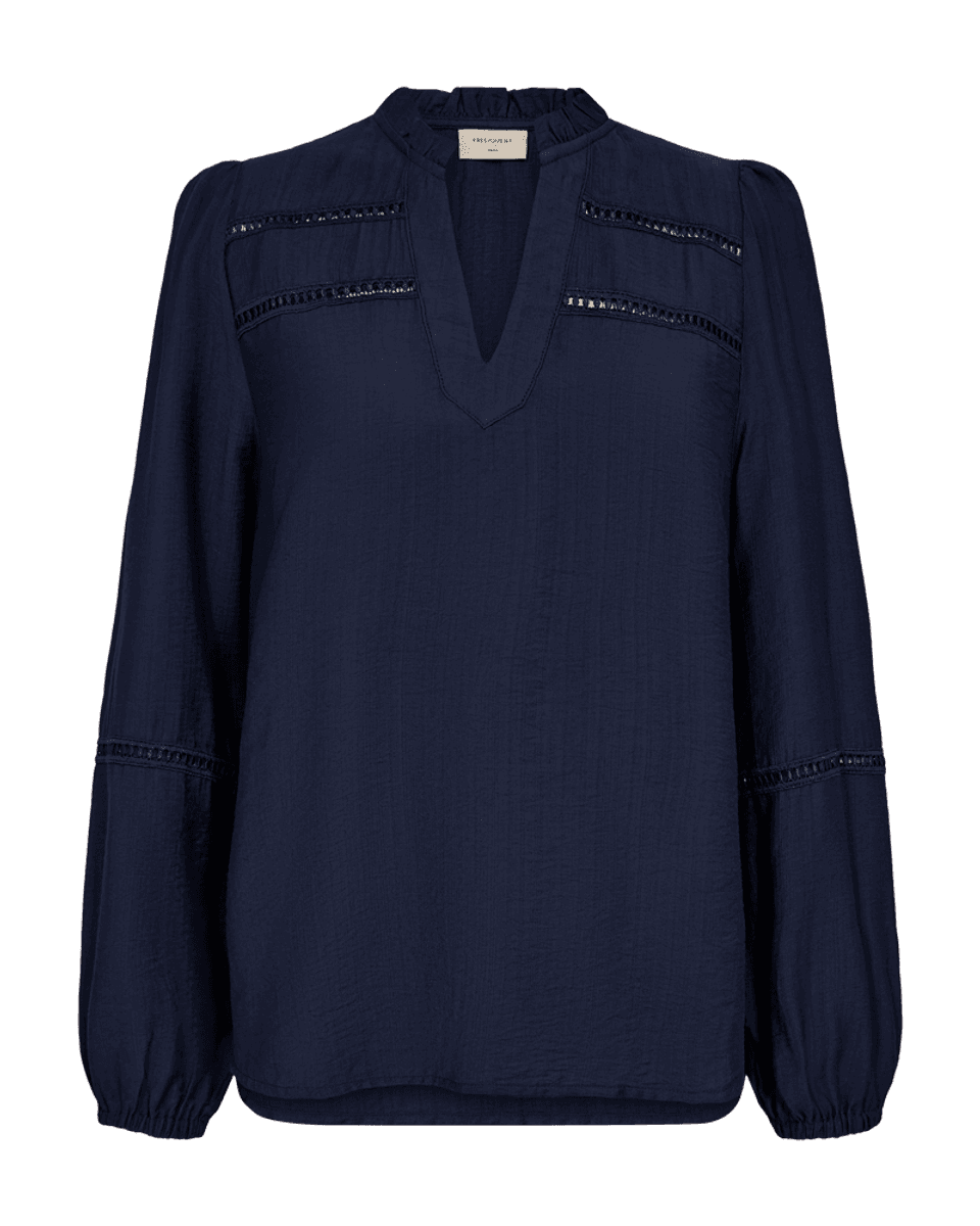 ANTINA BLUSE - NAVY